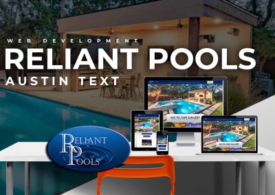 Web Development: Reliant Pools Austin Texas