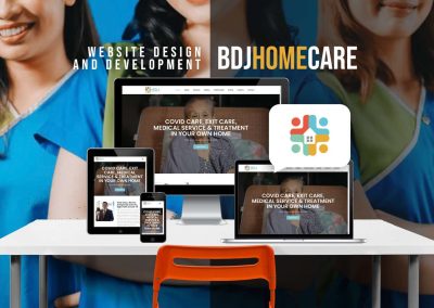 Web Development: BDJ Homecare Services